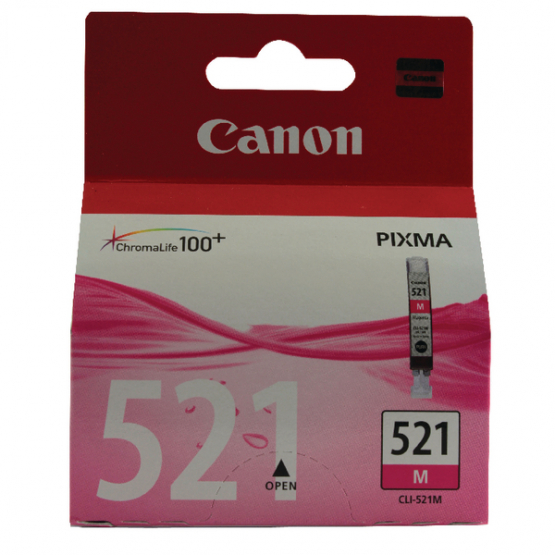 Canon CLI-521M Magenta Ink Cartridge (2935B001) 